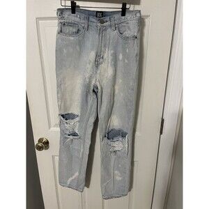 BDG Urban Outfitters Womens Size 28 High Rise Distressed Slim Straight Jeans